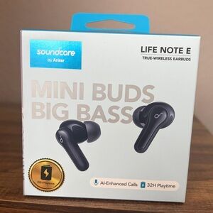 Anker Soundcore Life Note E Earbuds - Black